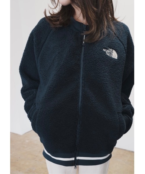 THE NORTH FACE（ザノースフェイス）の「国内未発売 THE NORTH FACE(ザ・ノースフェイス)/VIVO FLEECE JACKET（ノーカラージャケット・レディース・ブラウン系/ホワイト系/ネイビー・S/M）」の11枚目の写真
