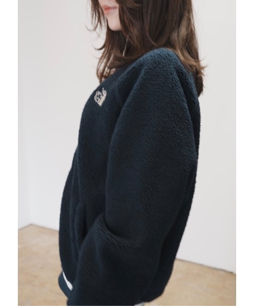 THE NORTH FACE（ザノースフェイス）の「国内未発売 THE NORTH FACE(ザ・ノースフェイス)/VIVO FLEECE JACKET（ノーカラージャケット・レディース・ブラウン系/ホワイト系/ネイビー・S/M）」の12枚目の写真