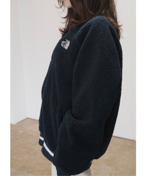 THE NORTH FACE（ザノースフェイス）の「国内未発売 THE NORTH FACE(ザ・ノースフェイス)/VIVO FLEECE JACKET（ノーカラージャケット・レディース・ブラウン系/ホワイト系/ネイビー・S/M）」の13枚目の写真