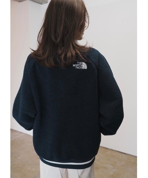 THE NORTH FACE（ザノースフェイス）の「国内未発売 THE NORTH FACE(ザ・ノースフェイス)/VIVO FLEECE JACKET（ノーカラージャケット・レディース・ブラウン系/ホワイト系/ネイビー・S/M）」の14枚目の写真