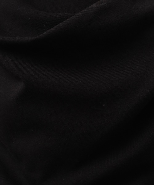 NOGLE(ノグル)の「【NOGLE/ノグル】ドレープ半袖Tシャツ(Tシャツ/カットソー・レディース・チャコールグレー/ブラック/ピンク/ホワイト・FREE)」の12枚目の写真