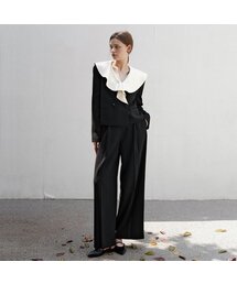 ATELIER NAIN（アトリエナイン）の「ロエ セットアップ プリーツ ワイドパンツ(PT-5323)（スラックス）」