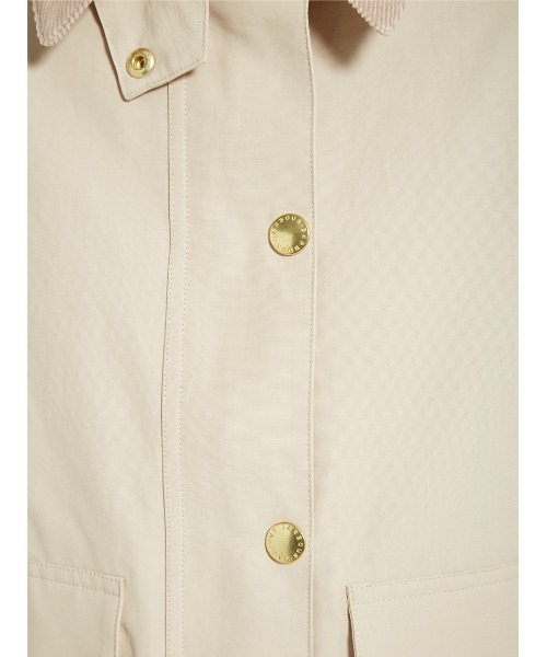 Barbour(バブアー)の「【COALVILLE / コールヴィル】ショート ジャケット Japan Exclusive(レディース)(その他アウター・レディース・ベージュ/ライトベージュ/チャコールグレー・MEDIUM/SMALL)」の14枚目の写真