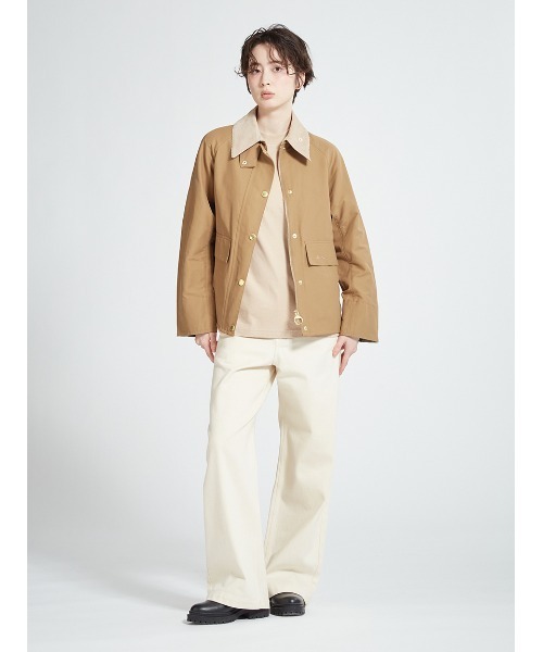 Barbour(バブアー)の「【COALVILLE / コールヴィル】ショート ジャケット Japan Exclusive(レディース)(その他アウター・レディース・ベージュ/ライトベージュ/チャコールグレー・MEDIUM/SMALL)」の19枚目の写真