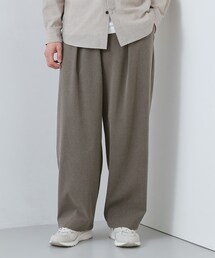 THE SHOP TK  | 【半歩先のオシャレ】バレルレッグ パンツ 洗濯機OK(その他パンツ)