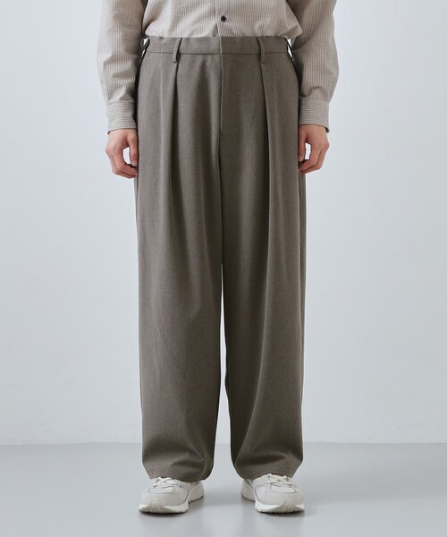 THE SHOP TK (ザ ショップ ティーケー )の「【半歩先のオシャレ】バレルレッグ パンツ 洗濯機OK(その他パンツ・メンズ・ダークグレー/ブラック・04/03/02)」の11枚目の写真