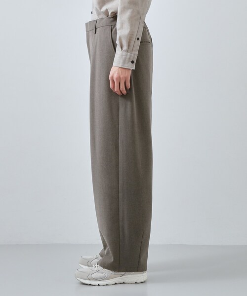 THE SHOP TK (ザ ショップ ティーケー )の「【半歩先のオシャレ】バレルレッグ パンツ 洗濯機OK(その他パンツ・メンズ・ダークグレー/ブラック・04/03/02)」の12枚目の写真