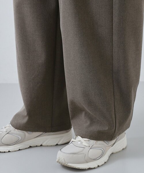 THE SHOP TK (ザ ショップ ティーケー )の「【半歩先のオシャレ】バレルレッグ パンツ 洗濯機OK(その他パンツ・メンズ・ダークグレー/ブラック・04/03/02)」の17枚目の写真