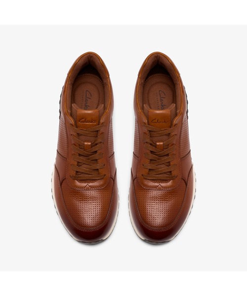 Clarks（クラークス）の「Radwell Tie / ラドウェルタイ (タンレザー)（スニーカー・メンズ・タン・UK8/UK11/UK10/UK9/UK7/UK6）」の6枚目の写真