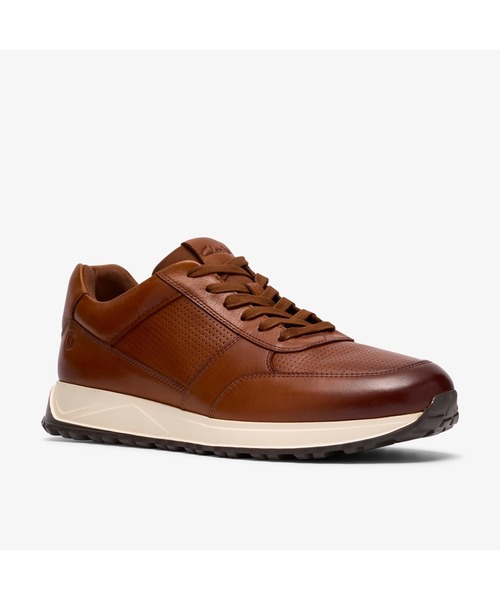 Clarks（クラークス）の「Radwell Tie / ラドウェルタイ (タンレザー)（スニーカー・メンズ・タン・UK8/UK11/UK10/UK9/UK7/UK6）」の4枚目の写真