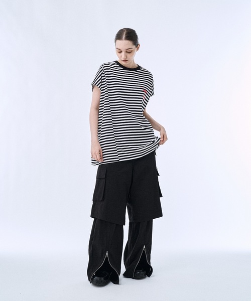 PHILTHEORY(フィルセオリー)の「Layered nylon pants / レイヤードナイロンパンツ(その他パンツ・メンズ・グレー/ブラック・2/1/3)」の7枚目の写真