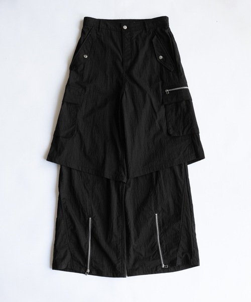 PHILTHEORY(フィルセオリー)の「Layered nylon pants / レイヤードナイロンパンツ(その他パンツ・メンズ・グレー/ブラック・2/1/3)」の19枚目の写真