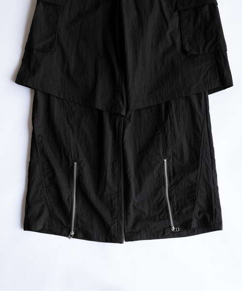 PHILTHEORY(フィルセオリー)の「Layered nylon pants / レイヤードナイロンパンツ(その他パンツ・メンズ・グレー/ブラック・2/1/3)」の21枚目の写真