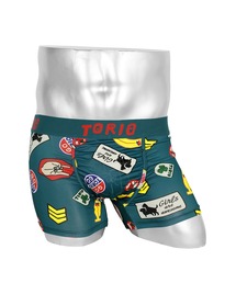 TORIO（トリオ）の「TORIO トリオ ワッペン メンズ ボクサーパンツ（ボクサーパンツ）」
