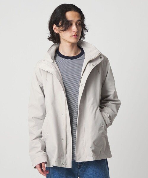 A DAY IN THE LIFE UNITED ARROWS（アデイインザライフユナイテッドアローズ）の「ショート モッズ ブルゾン-撥水-＜A DAY IN THE LIFE＞（モッズコート・メンズ・ブラック/オリーブ/ナチュラル・M/L/S）」の4枚目の写真