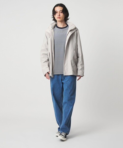 A DAY IN THE LIFE UNITED ARROWS（アデイインザライフユナイテッドアローズ）の「ショート モッズ ブルゾン-撥水-＜A DAY IN THE LIFE＞（モッズコート・メンズ・ブラック/オリーブ/ナチュラル・M/L/S）」の6枚目の写真