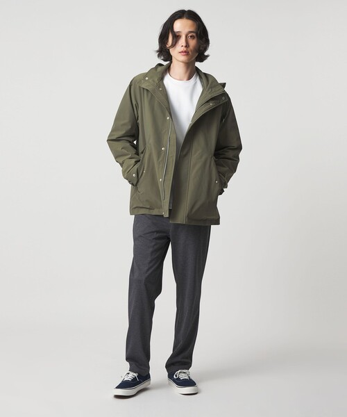 A DAY IN THE LIFE UNITED ARROWS（アデイインザライフユナイテッドアローズ）の「ショート モッズ ブルゾン-撥水-＜A DAY IN THE LIFE＞（モッズコート・メンズ・ブラック/オリーブ/ナチュラル・M/L/S）」の11枚目の写真