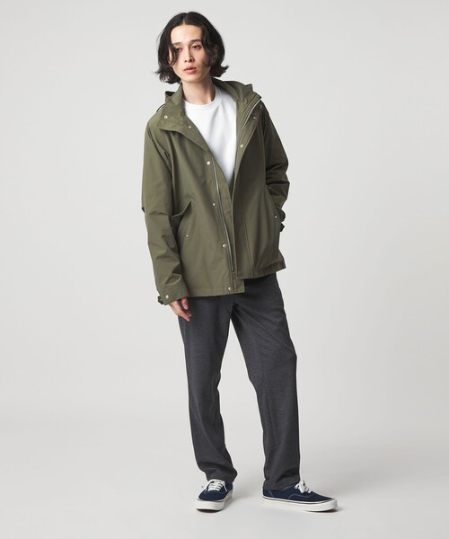 A DAY IN THE LIFE UNITED ARROWS（アデイインザライフユナイテッドアローズ）の「ショート モッズ ブルゾン-撥水-＜A DAY IN THE LIFE＞（モッズコート・メンズ・ブラック/オリーブ/ナチュラル・M/L/S）」の12枚目の写真