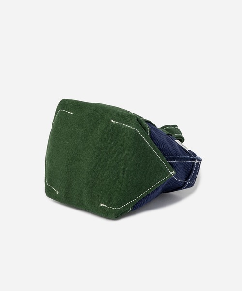 Saturdays NYC（サタデーズ ニューヨークシティ ）の「Mini Boat Tote Bag（トートバッグ・メンズ・キナリ/ブラック/ブルー・FREE）」の11枚目の写真