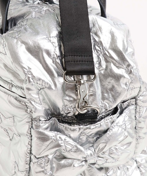 Cepica（セピカ）の「牛革×星キルティングBIGボストン（ボストンバッグ・レディース・シルバー・FREE）」の14枚目の写真