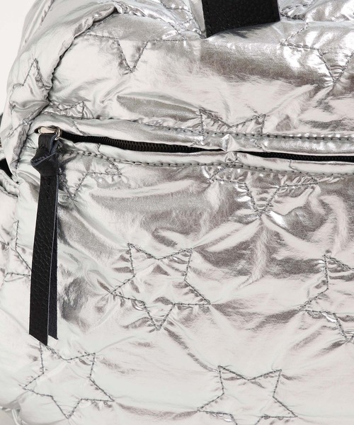 Cepica（セピカ）の「牛革×星キルティングBIGボストン（ボストンバッグ・レディース・シルバー・FREE）」の15枚目の写真