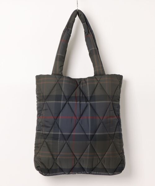 Barbour(バブアー)の「【Barbour】barbour tartan arlene quilted tote bag / LBA0554(トートバッグ・レディース・マルチ・FREE)」の2枚目の写真
