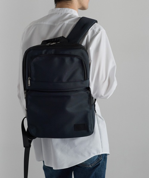 GUSCIO UOMO(グッシオ ウォーモ)の「【グッシオ ウォーモ】ビジネスリュック 拡張 通勤通学(ビジネスバッグ・メンズ・ダークグレー/ブラック/ネイビー・FREE)」の5枚目の写真