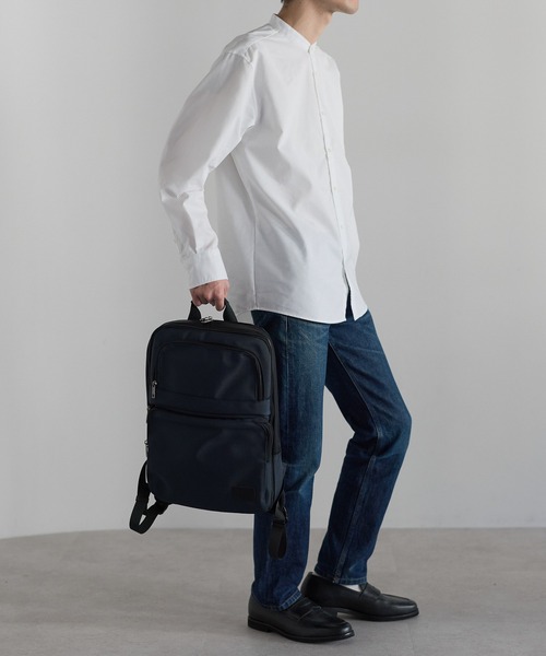 GUSCIO UOMO(グッシオ ウォーモ)の「【グッシオ ウォーモ】ビジネスリュック 拡張 通勤通学(ビジネスバッグ・メンズ・ダークグレー/ブラック/ネイビー・FREE)」の8枚目の写真