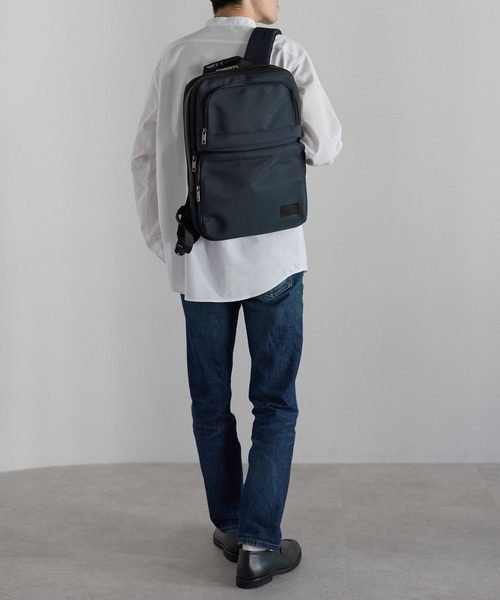 GUSCIO UOMO(グッシオ ウォーモ)の「【グッシオ ウォーモ】ビジネスリュック 拡張 通勤通学(ビジネスバッグ・メンズ・ダークグレー/ブラック/ネイビー・FREE)」の13枚目の写真