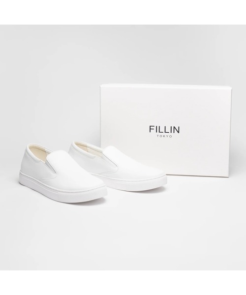 FILLIN(フィルイン)の「CLASSIC SLIP-ON(スリッポン・メンズ・ブラック×ホワイト/ホワイト/ブラック・25㎝/28cm/27cm/26cm/24㎝/23㎝)」の8枚目の写真