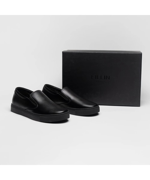FILLIN(フィルイン)の「CLASSIC SLIP-ON(スリッポン・メンズ・ブラック×ホワイト/ホワイト/ブラック・25㎝/28cm/27cm/26cm/24㎝/23㎝)」の13枚目の写真