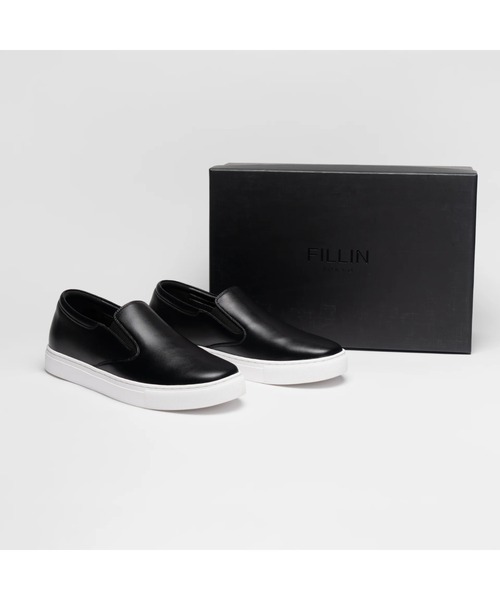 FILLIN(フィルイン)の「CLASSIC SLIP-ON(スリッポン・メンズ・ブラック×ホワイト/ホワイト/ブラック・25㎝/28cm/27cm/26cm/24㎝/23㎝)」の17枚目の写真