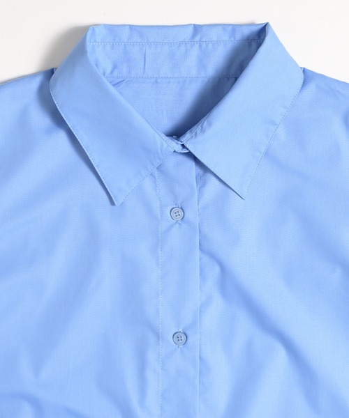 MUHET(ミュエータ)の「multiway ribbon tie lace shirt / マルチウェイレース付きリボンシャツ(シャツ/ブラウス・レディース・ベージュ/ネイビー/ピンク/ライトブルー・FREE)」の16枚目の写真