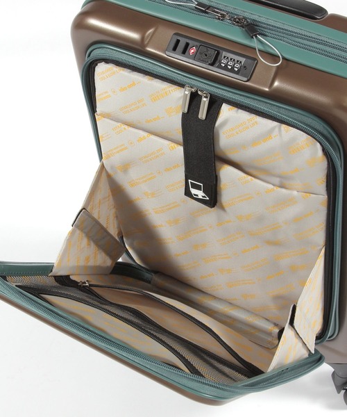 niko and...（ニコアンド）の「ニコロゴ折り畳みキャリーケース/容量約45L（トラベルグッズ・レディース・ブラウン/アイボリー/カーキ・XX-SMALL）」の18枚目の写真