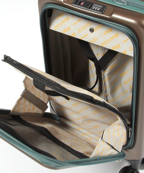 niko and...（ニコアンド）の「ニコロゴ折り畳みキャリーケース/容量約45L（トラベルグッズ・レディース・ブラウン/アイボリー/カーキ・XX-SMALL）」の22枚目の写真