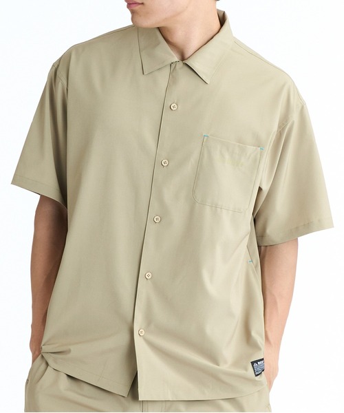 REEF（リーフ）の「REEF 半袖 シャツ メンズ BAJA DRY SHIRTS ESH261012（シャツ/ブラウス・メンズ・ブラック/ライトカーキ・XL/L/M）」の2枚目の写真