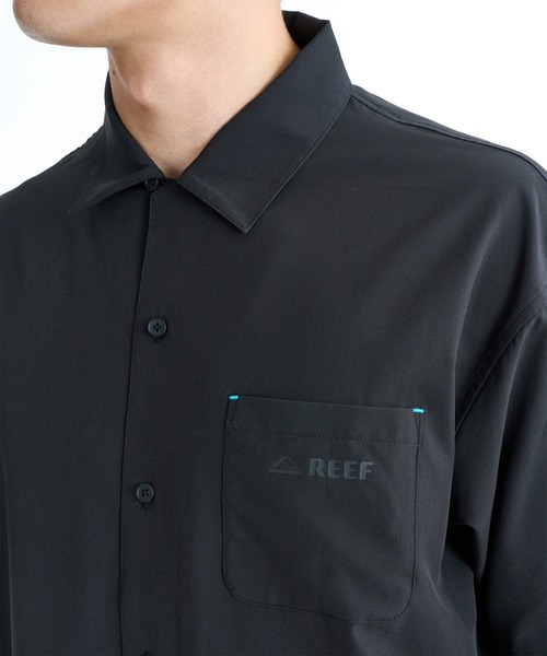 REEF（リーフ）の「REEF 半袖 シャツ メンズ BAJA DRY SHIRTS ESH261012（シャツ/ブラウス・メンズ・ブラック/ライトカーキ・XL/L/M）」の6枚目の写真