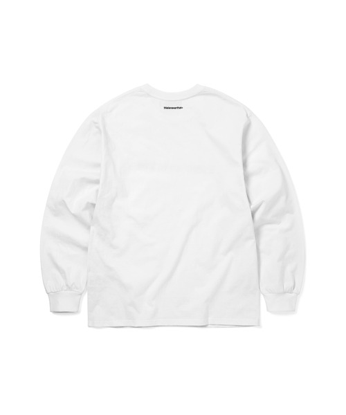 thisisneverthat（ディスイズネバーザット）の「T-Logo L/S Tee（Tシャツ/カットソー・メンズ・ホワイト/ブラック・L/M/S/XL）」の4枚目の写真