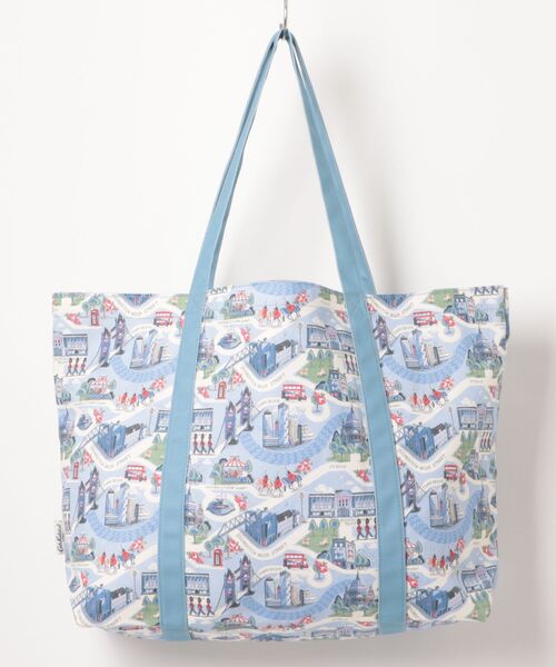 Cath Kidston(キャスキッドソン)の「イーストウエスト トートバッグ London Town(トートバッグ・レディース・ブルー・FREE)」の4枚目の写真