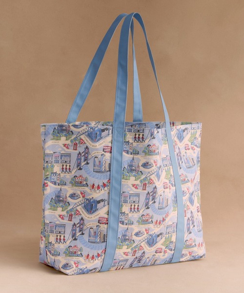 Cath Kidston(キャスキッドソン)の「イーストウエスト トートバッグ London Town(トートバッグ・レディース・ブルー・FREE)」の1枚目の写真
