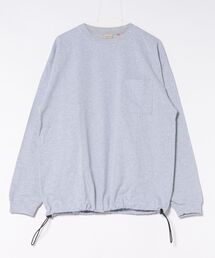 Goodwear(�O�b�h�E�F�A)�́yGoodwear�z�h���X�g �|�P�t��L/S BIG TEE 2W7-16201(T�V���c/�J�b�g�\�[)