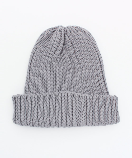 GLOBAL WORK（グローバルワーク）の「ベーシックリブワッチ/708043（ニットキャップ/ビーニー・レディース・グレー/ネイビー/ベージュ/ブラック/ホワイト・FREE）」の3枚目の写真