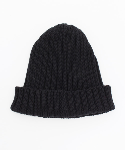 GLOBAL WORK（グローバルワーク）の「ベーシックリブワッチ/708043（ニットキャップ/ビーニー・レディース・グレー/ネイビー/ベージュ/ブラック/ホワイト・FREE）」の2枚目の写真