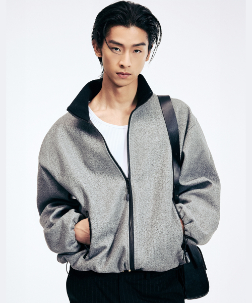 Oversize Fleece Jumper (Grey) TNJU6E109G2