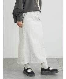 裏毛スカート