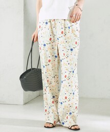 LIBERTY | 〈手洗い可能〉LIBERTY プリント パンツ(その他パンツ)