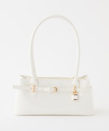 one after another NICE CLAUP | ベルト付きスクエアバッグ(ハンドバッグ)