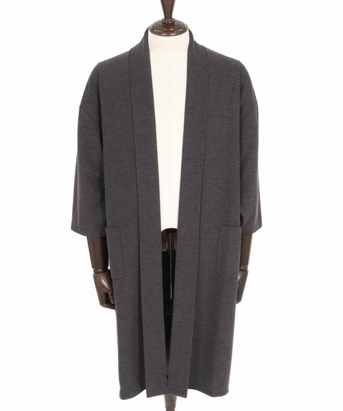 Magine（マージン）の「mcg3774- Mini Waffle Seven Sleeve Long Cardigan カーディガン(MGN-261-001)（カーディガン/ボレロ・メンズ・ネイビー/ブラック/チャコールグレー・48/46/44）」の21枚目の写真