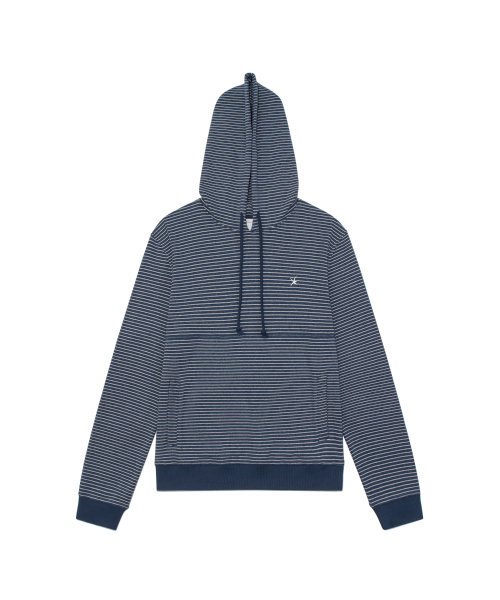TCM контрастный худи (navy)