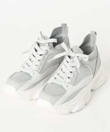 GLOBAL WORK | レースアップニットスニーカー/636185(スニーカー)